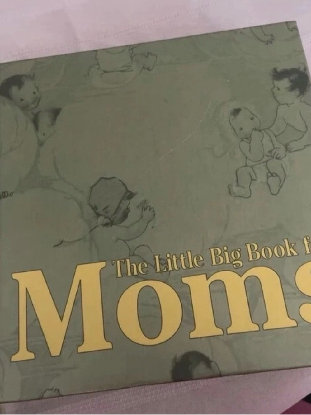 🎃 The Little Big Book for Moms - Olive Green Cover with Yellow Text